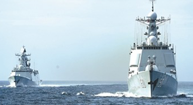 海軍某支隊(duì)組織訓(xùn)練